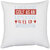 UDNAG White Polyester 'Golf | I regard golf as an expensive way of playing marbles' Pillow Cover [16 Inch X 16 Inch]