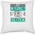 UDNAG White Polyester 'Internet | The Internet is my grilfriend' Pillow Cover [16 Inch X 16 Inch]