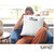 UDNAG White Polyester 'Husband | world is okayest husband,f' Pillow Cover [16 Inch X 16 Inch]