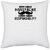 UDNAG White Polyester 'New year | Happy new year' Pillow Cover [16 Inch X 16 Inch]