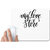 UDNAG White Mousepad 'My love store' for Computer / PC / Laptop [230 x 200 x 5mm]