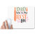 UDNAG White Mousepad 'Father | Dad life is the best life' for Computer / PC / Laptop [230 x 200 x 5mm]