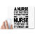 UDNAG White Mousepad 'Nurse | Its not what I do its what I am' for Computer / PC / Laptop [230 x 200 x 5mm]