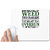 UDNAG White Mousepad 'Garden | When people' for Computer / PC / Laptop [230 x 200 x 5mm]
