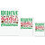 UDNAG Untearable Waterproof Stickers 155GSM 'Christmas | believe in the magic christmas' A4 x 1pc, A5 x 1pc & A6 x 2pc