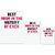UDNAG Untearable Waterproof Stickers 155GSM 'Mom Mother | BEST MOM IN THE HISTORY OF EVER' A4 x 1pc, A5 x 1pc & A6 x 2pc