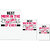 UDNAG Untearable Waterproof Stickers 155GSM 'Mom | BEST MOM IN THE HISTORY OF EVER' A4 x 1pc, A5 x 1pc & A6 x 2pc