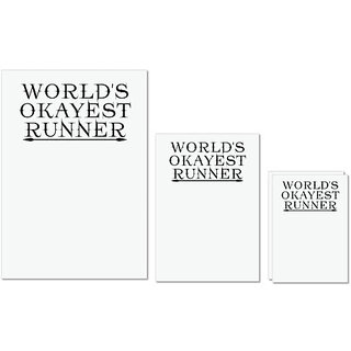 UDNAG Untearable Waterproof Stickers 155GSM 'Adventure | You are greatest adventure' A4 x 1pc, A5 x 1pc & A6 x 2pc