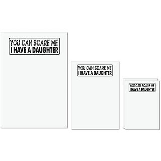 UDNAG Untearable Waterproof Stickers 155GSM 'Wild | Wild and free' A4 x 1pc, A5 x 1pc & A6 x 2pc