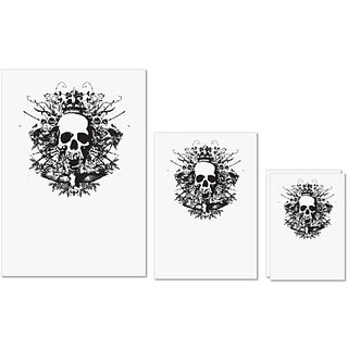 UDNAG Untearable Waterproof Stickers 155GSM 'Baby | Hello little one' A4 x 1pc, A5 x 1pc & A6 x 2pc
