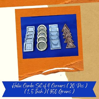 VSP VASTU SAMADHAN - 154 VSP HELIX COMBO SET OF 4 CORNERS ( 20 PCS ) Activate  Balance the Element of Particular corner