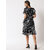 Vivient women white floral printed midi dress