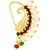 Vighnaharta Gold Plated with Peals Alloy Maharashtrian Cultural Nath Nathiya./ Nose Pin for women VFJ1003NTH-TAR