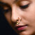 Vighnaharta Gold Plated with Peals Alloy Maharashtrian Nath Nathiya./ Nose Pin for women VFJ1010NTH-TAR