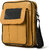 MATRICE messenger bag with yellow faux vegan leather(NE-S-0802-Yellow)