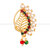 Vighnaharta  Mayur design with  AD Stone Alloy Maharashtrian Nath Nathiya./ Nose Pin for women