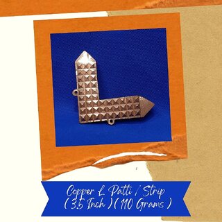 VSP VASTU SAMADHAN - 111 COPPER L PATTI STRIP FOR  Missing and Extended Corners Correction