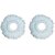 Microfiber Mop Head Super Absorbent Refills for Floor Cleaning 2 Pcs