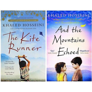The Kite Runner + And the Mountains Echoed (Combo of 2 Books) by Khaled Hosseini (English, Paperback)