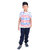 Kidzo Solid Cotton Boys T-Shirt {Regular-Fit, Half-Sleeves, Multicolor}