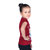 Kid Kupboard Solid Cotton Girls T-Shirt {Regular-Fit, Half-Sleeves, Maroon}