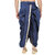 DISONE Blue Allover Dhoti for Men with Allover Border