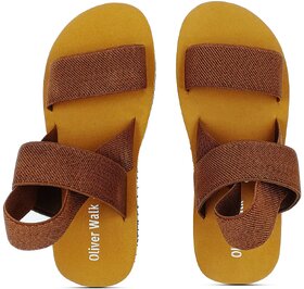 Oliver Walk Brown Lightweight Sandals For Men