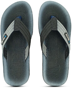 OLIVER WALK LIGHTWEIGHT FLIP-FLOP SLIPPERS FOR MEN - BLACK