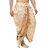 DISONE Beige Silk Readymade dhoti for Men