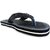 OLIVER WALK LIGHTWEIGHT FLIP-FLOP SLIPPERS FOR MEN - BLACK