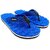 OLIVER WALK TRENDING ZIK-ZAK SLIPPER FOR MEN - BLUE