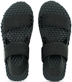 OLIVER WALK DR. ORTHO SANDAL FOR MEN - BLACK
