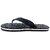 OLIVER WALK TRENDING ZIK-ZAK SLIPPER FOR MEN - BLACK