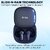 truke Buds S2 with 48H Playtime,Quad Mic ENC,Instant Slide Pairing,20 EQ Modes Bluetooth Headset(Blue, True Wireless)