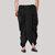 DISONE Silk Plain Black Dhoti for Men