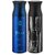 Ajmal Blu and Carbon Deodorants for Men Pack of 2