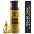 Ajmal Mukhallat AL Wafa Concentrated Perfume Oil Oriental Musky Alcohol-free Attar 12ml for Unisex and Aurum Femme Deodorant Fruity Floral Fragrance 200ml for Women + 2 Parfum Testers FREE
