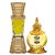 Ajmal Selfie Concentrated Perfume Oil Woody Aromatic Alcohol-free Attar 10ml for Men and Mukhallat AL Wafa Concentrated Perfume Oil Oriental Musky Alcohol-free Attar 12ml for Unisex + 1 Perfume Tester FREE