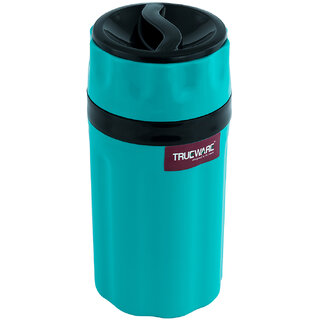 Buy Trueware Tuff Flask 500 Ml (Pack of 1, Assorted color, Plastic ...