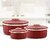Trueware Regal Serving Casserole Set of 3 (1000+1500+2000 ml)Maroon Inner Stainless Steel