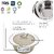 Trueware Zinna Serving Casserole Set 1000 ml - Brown Stainless Steel