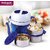 Trueware Office 2 Lunch Box 3 Stainless Steel Containers Tiffin Insulated Lunch Box Outer Plastic Body BPA Free300 ml x 2 200 ml x 1-Blue