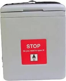 FAIRBIZPS 4 Ice Pack Vaccine Storage Carrier Box Portable CFC- 1.67 LITER (GREY) Vaccine Storage Box