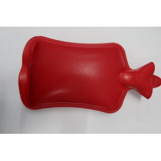 FAIRBIZPS Hot Water Bag for Pain Relief Large Capacity Manual Hot Water Bag for Back Pain, Period Pain, Neck (RED)