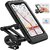 Hold Up Bike Phone Mount Waterproof Cell Phone Holder 360 Rotation Motorcycle Phone Case Universal Bicycle Handlebar Phone Mount With Sensitive Touch Screen Fit