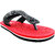OLIVER WALK Cozy Flip Flop For Men - Red (Pack of 2)