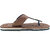 OLIVER WALK Graceful Flip Flop For Men - Brown (Pack of 2)