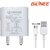 GIONEE 9 Watt 2 Amp Mobile Charger with Detachable Cable(White, White, Cable Included).