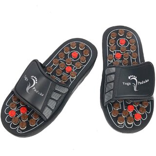 Acupressure Therapy Sandals/Foot Massager Slipper/Acupressure Foot Relaxer/Rotating Acupressure Foot Slippers for Men  Women
