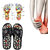 Eastern Club Acupressure and Magnetic Therapy Accu Paduka Slippers for Full Body Blood Circulation Natural Leg Foot Massager Slippers